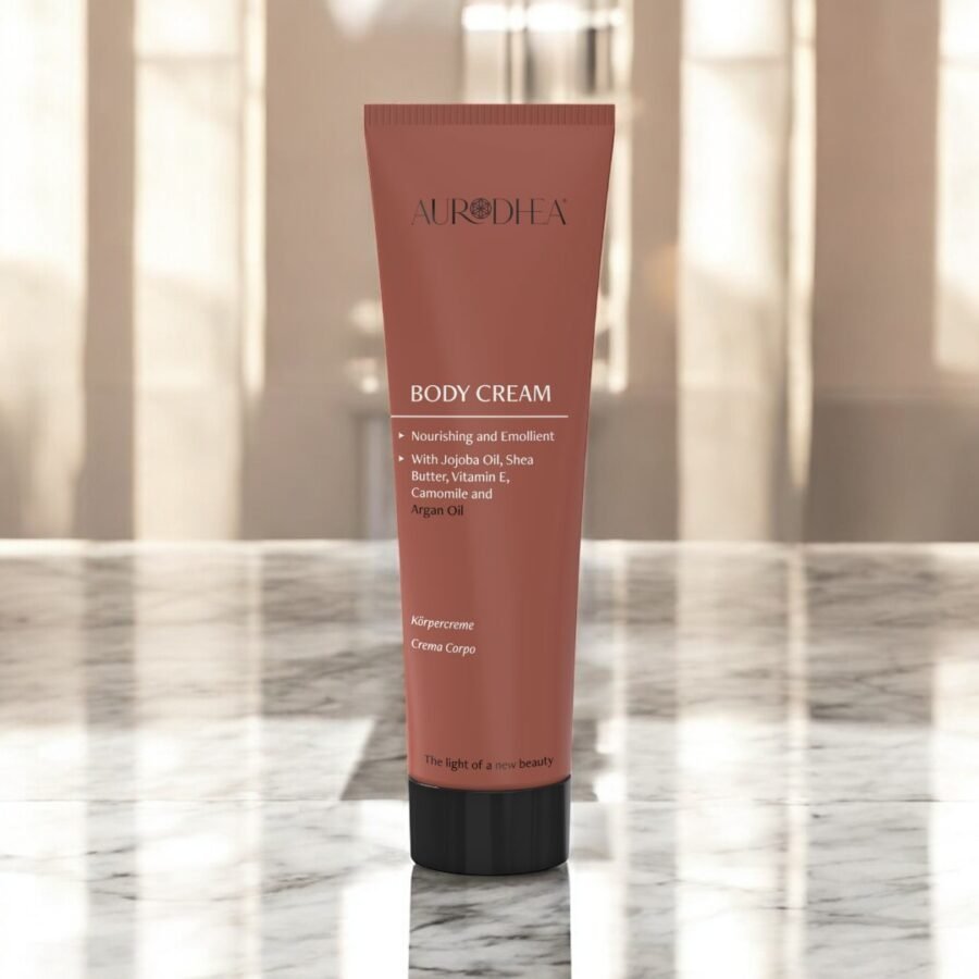 Crème corps bio avec huile d’Argan