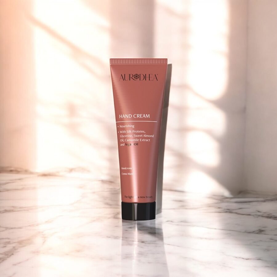 Crème mains Bio à base d'huile d'Argan,protéines de Soie et Glycérine