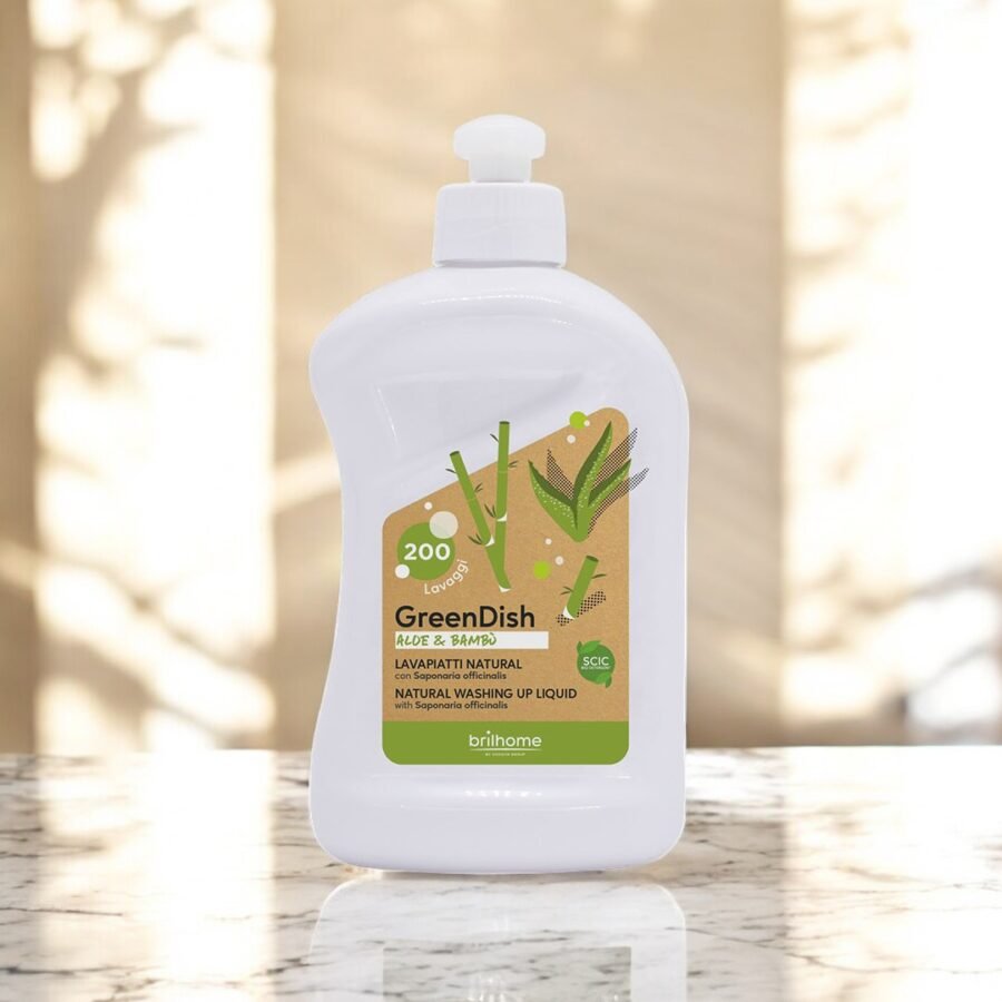 GreenDish Aloe et Bambou (avec Saponaire officinale )