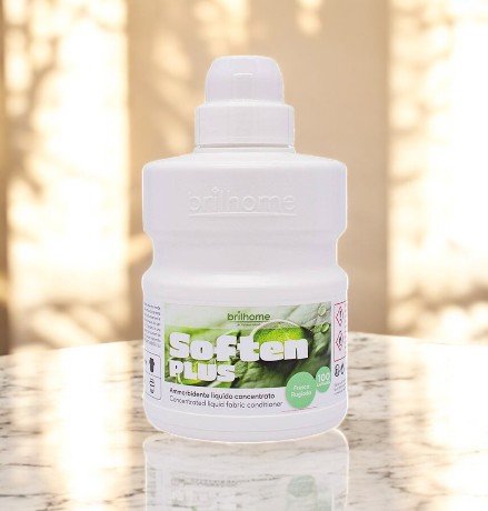 Soften Plus 'Rosée fraîche' - Adoucissant liquide concentré (VEGAN)