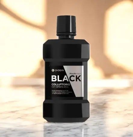 Bain de bouche Black au charbon actif