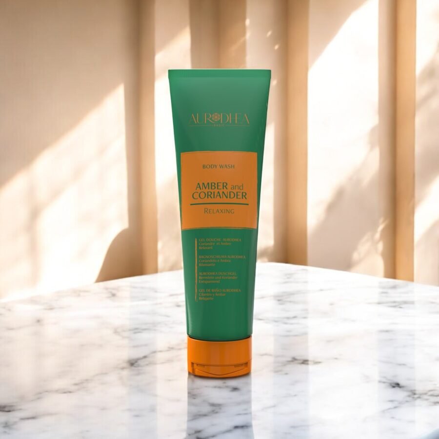 Gel douche Aurodhea - parfum de Coriandre et Ambre