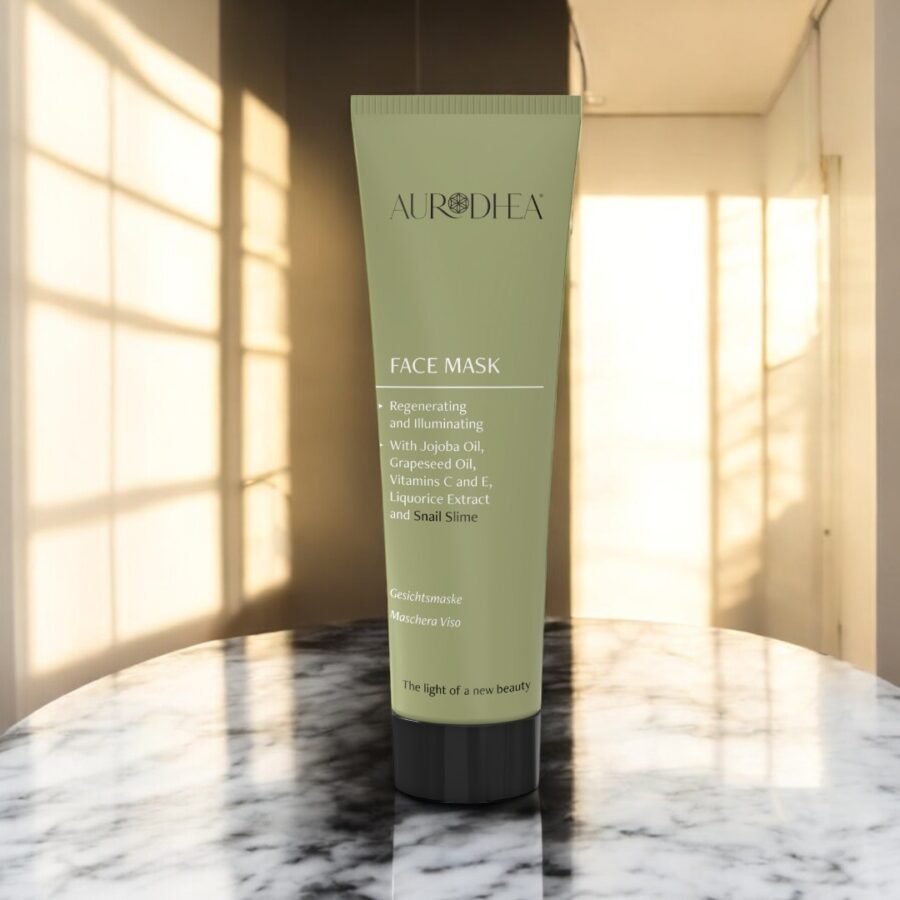 Masque visage illuminateur et éclaircissant à la bave d’Escargot et vitamine C