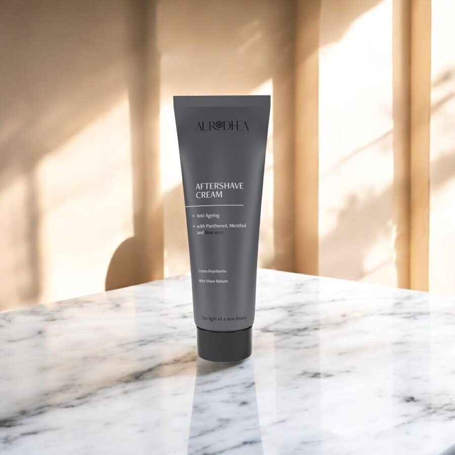 Crème anti-âge après rasage