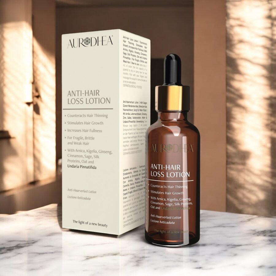 Lotion anti-chute capillaire à l'Undaria Pinnatifida