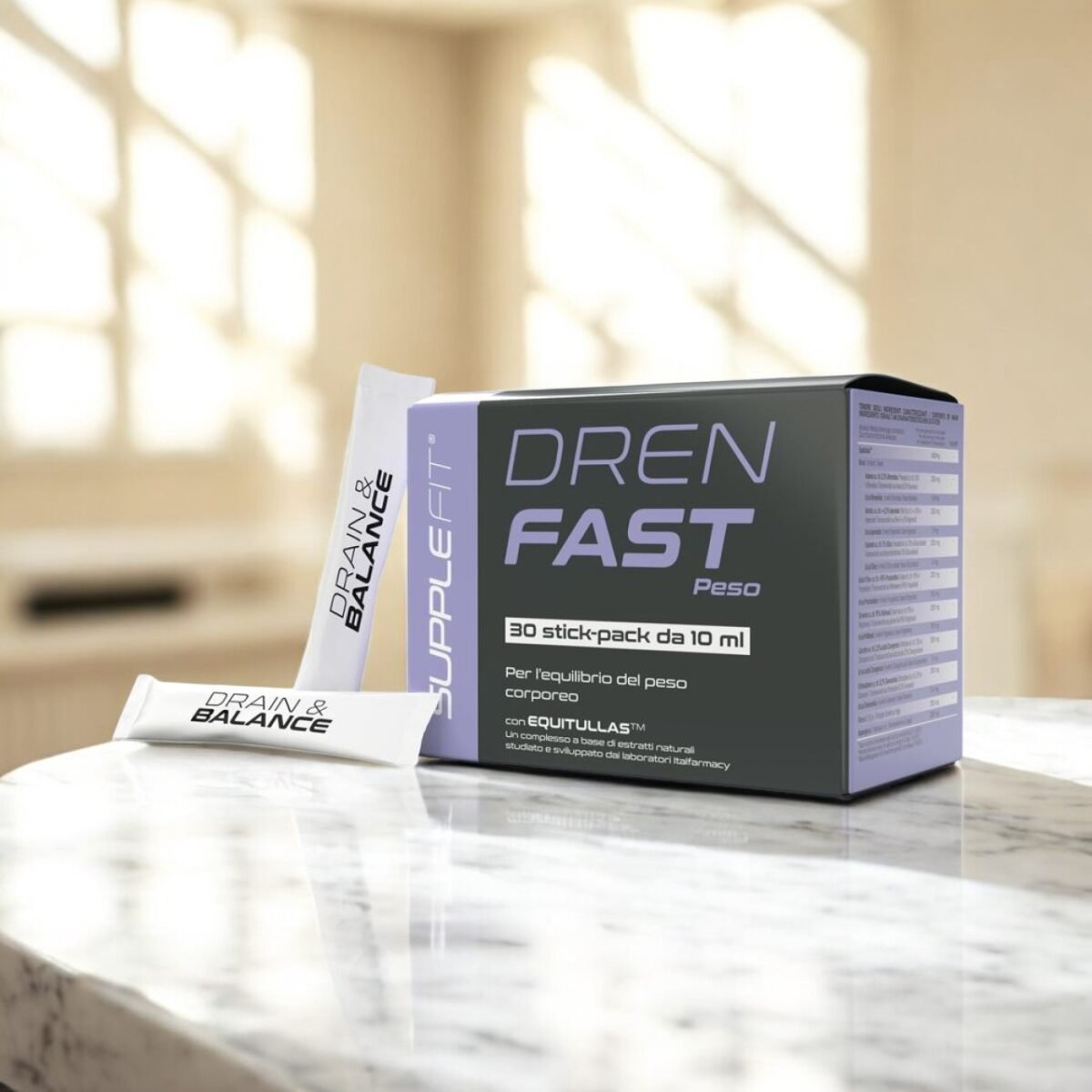 DREN FAST - Pour l'équilibre du poids corporel - avec Equitullas™
