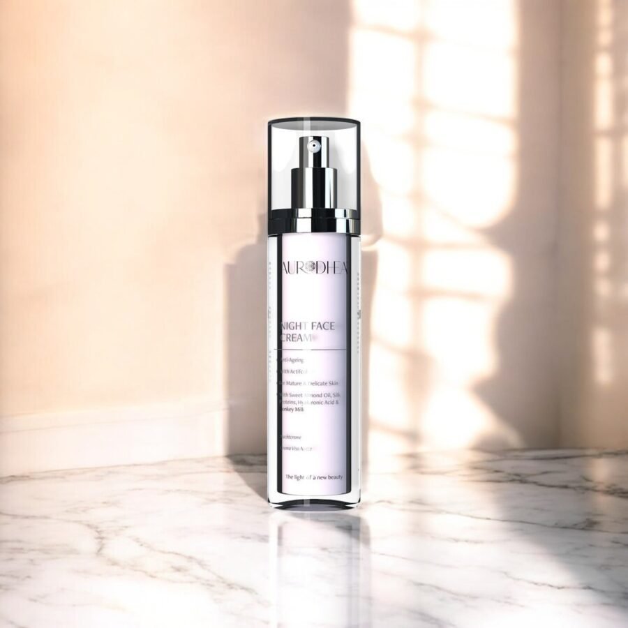 Crème de nuit visage au Lait d'ânesse