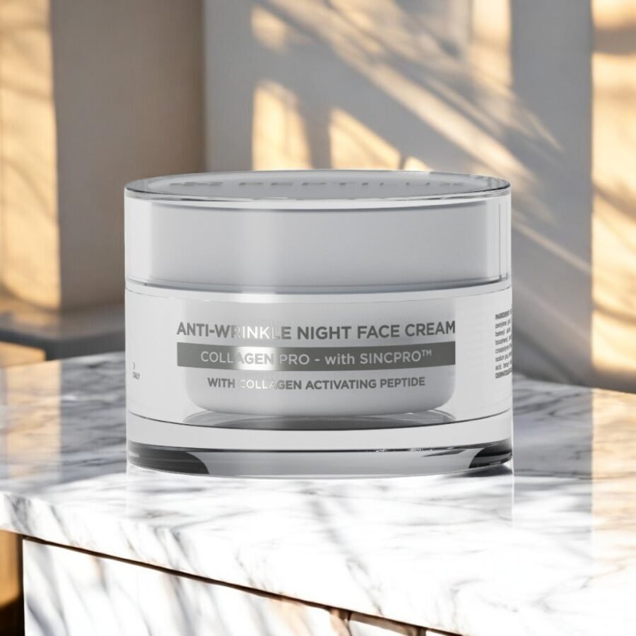 Crème de nuit visage anti-rides « Collagen Pro» avec SINCPRO™