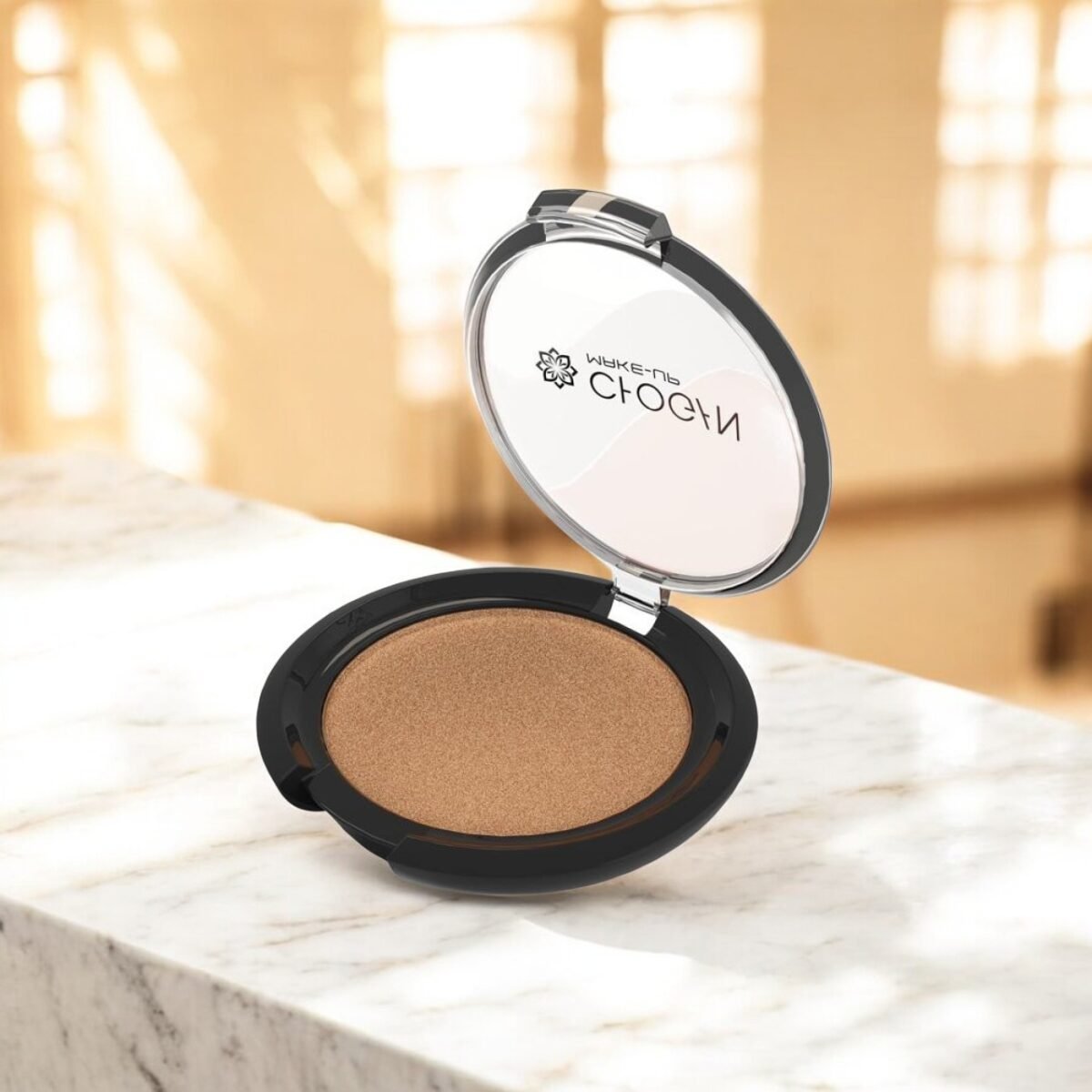 OMBRE À PAUPIÈRES COMPACTE SHIMMER-PEARLY PEACH