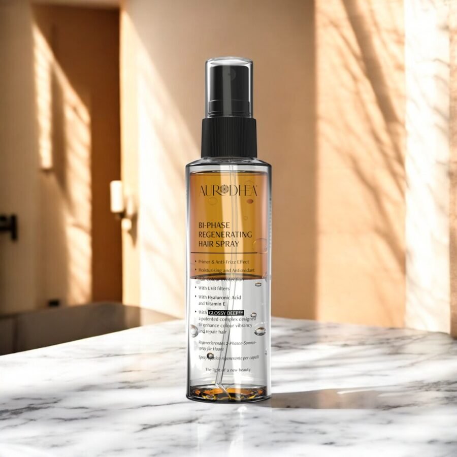 Spray capillaire Biphasé Régénérant avec Acide Hyaluronique et Vitamine E