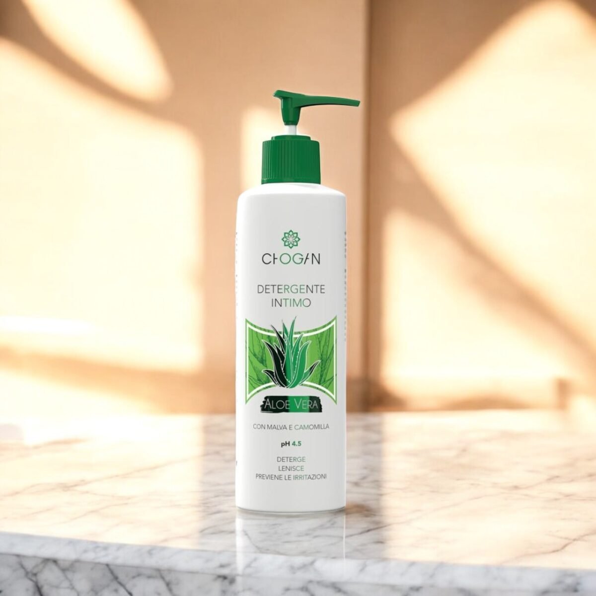 Nettoyant intime Aloe vera bio avec Mauve et Camomille