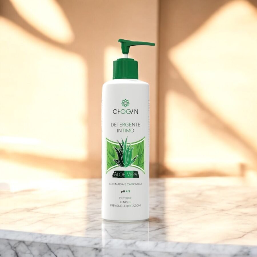 Nettoyant intime Aloe vera bio avec Mauve et Camomille